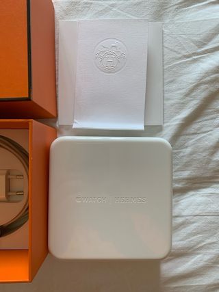 Apple Watch Hermes 42mm Plata/Negro