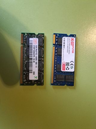 4GB (2+2) DDR2 Portátil