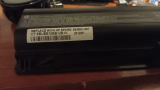 Ordenador portátil HP  pavilion g6 Negro.