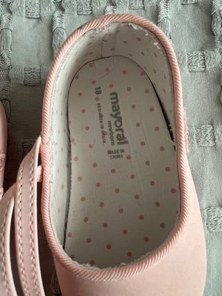 Zapatos Mayoral Niña Talla 18 Rosa