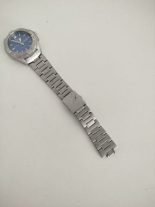 Casio Edifice EF-201 Reloj Azul y Plateado