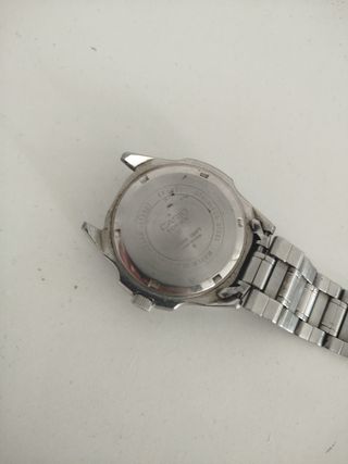 Casio Edifice EF-201 Reloj Azul y Plateado