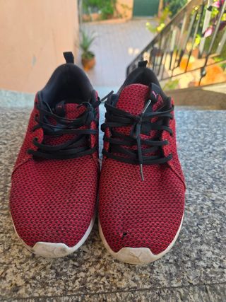 Zapatillas Puma Rojas Talla 45