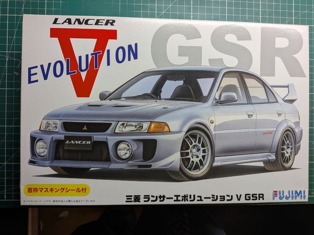 Maqueta 1/24 Fujimi Mitsubishi Lancer Evolution V