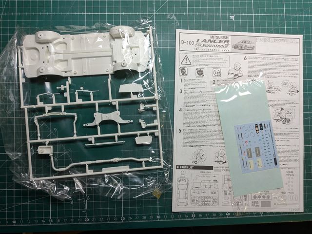 Maqueta 1/24 Fujimi Mitsubishi Lancer Evolution V