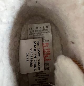 Botitas bebé niño 6/9 meses