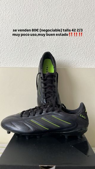 Botas de fútbol Adidas Copa Talla 42 2/3