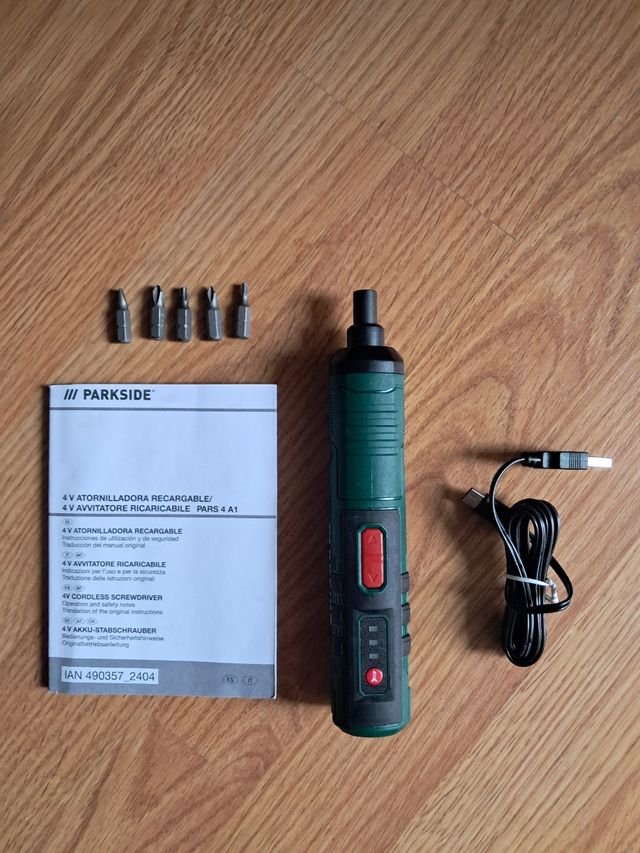 Destornillador recargable 