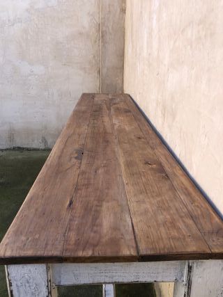 Mesa Mostrador Vintage Madera