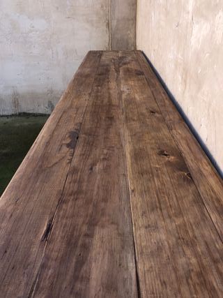 Mesa Mostrador Vintage Madera
