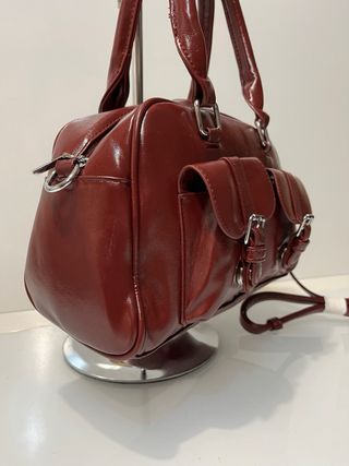 Borsetta a tracolla bordeaux