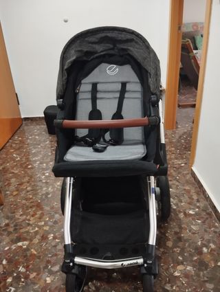 Carro Jane Kawai Gris y Negro