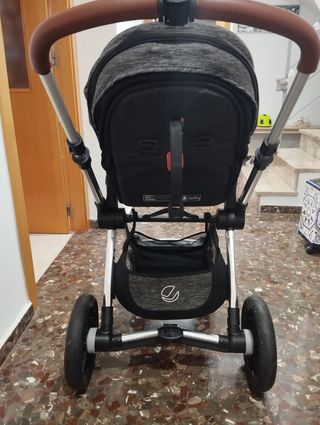 Carro Jane Kawai Gris y Negro