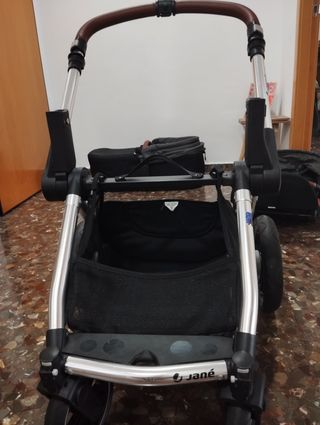 Carro Jane Kawai Gris y Negro