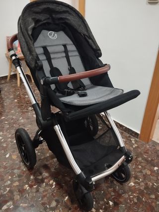 Carro Jane Kawai Gris y Negro
