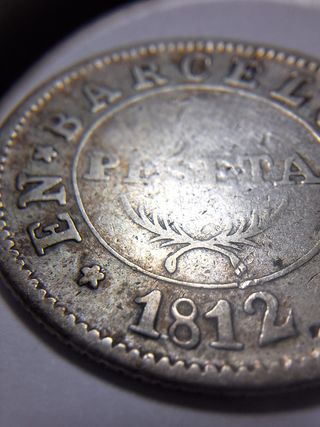 1 Peseta Barcelona 1812 Napoleónica