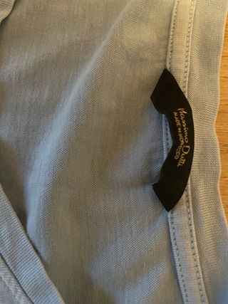 Camiseta Massimo Dutti Gris