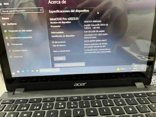Acer MiniOS10 Pro v2023.01 Laptop