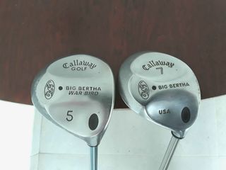 Set 2 Callaway Big Bertha War Bird 5 y 7