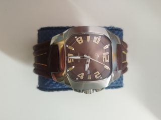 Reloj Lotus Marrón y Plateado