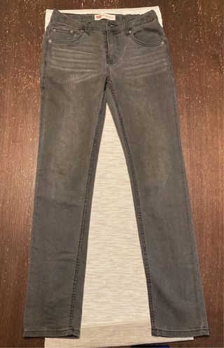 Levi's 512 Jeans Taglia 16 Anni Neri