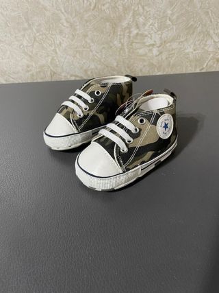 Scarpette neonato camouflage tg. 9-12 mesi