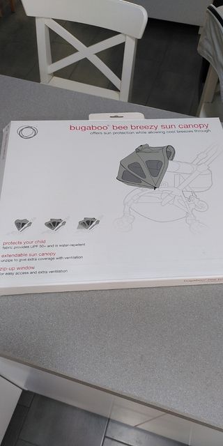 Bugaboo Bee Capota Ventilada Gris Ártico
