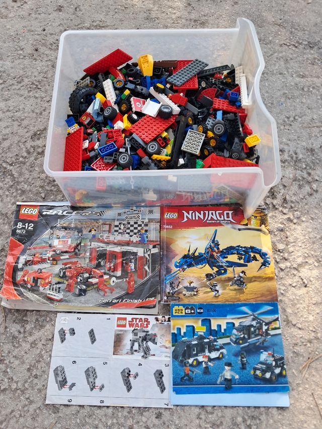 LOTE PIEZAS LEGO