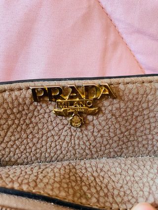 Borsa Prada vintage cammello