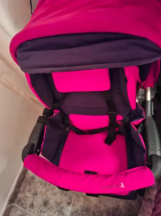 Carro gemelar Jane con Maxi-Cosi