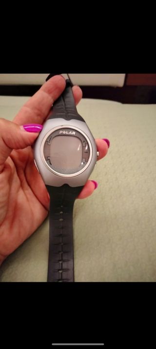 Orologio Polar Argento e Nero