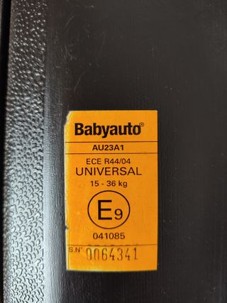 Elevador Coche Niño Babyauto