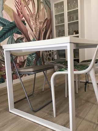 Mesa Blanca Comedor o Despacho