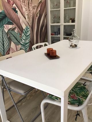 Mesa Blanca Comedor o Despacho