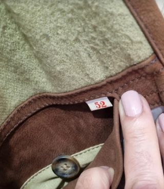 Chaqueta de piel Lottusse marrón
