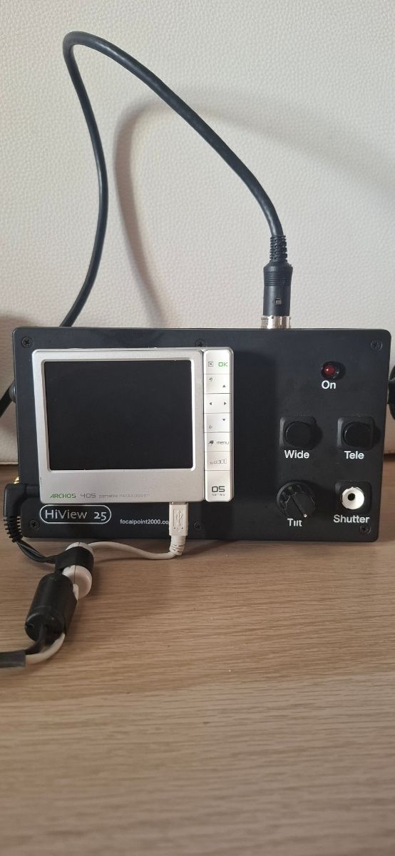 Controlador Remoto HiView con archos 405