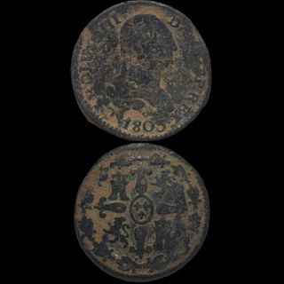 4 Maravedis Carlos IV 1803