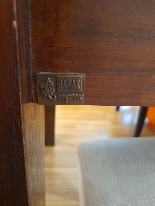 Mesa comedor Banak y 6 sillas