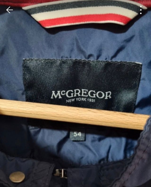 Cazadora Mc Gregor Azul