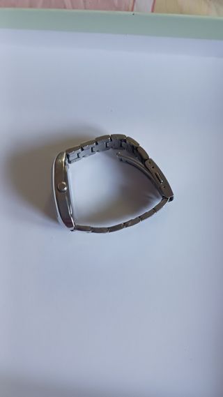 Reloj Casio Mujer Esfera Roja Acero LTP-1208D