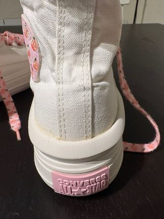 Converse Blancas y rosa Chuck Taylor All Star Move