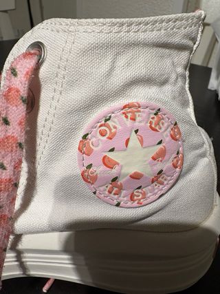 Converse Blancas y rosa Chuck Taylor All Star Move