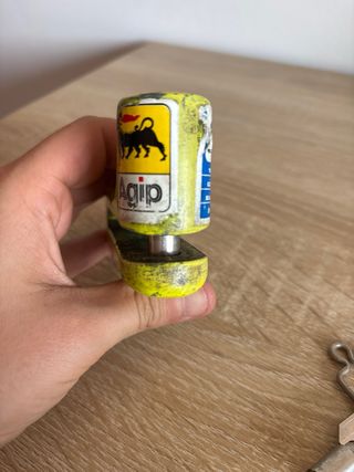 Candado de disco para moto