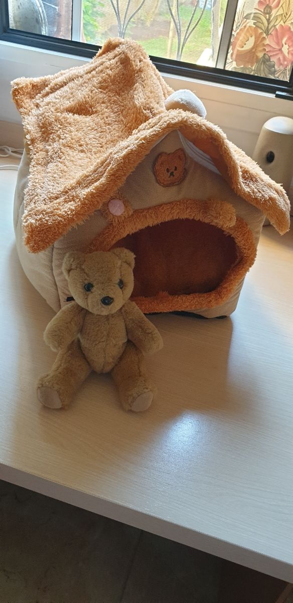 Casita de invierno para mascota