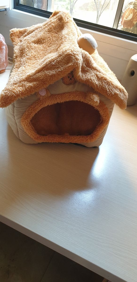 Casita de invierno para mascota