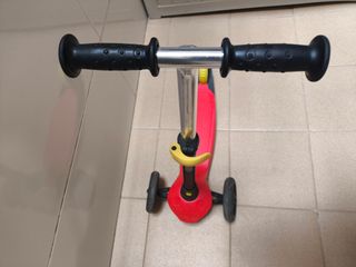 Patinete infantil 3 ruedas rojo