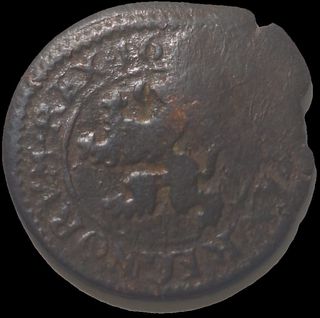 Resellos de Felipe IV 4 Maravedís Coronados