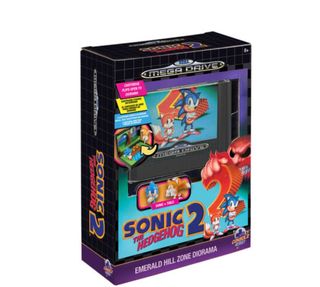 Diorama Mega Drive Sonic The Hedgehog 2