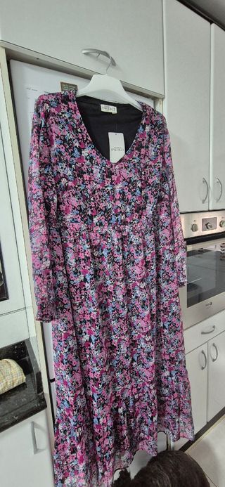 Vestido Studio Untold floral talla 48 a estrenar