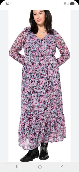 Vestido Studio Untold floral talla 48 a estrenar